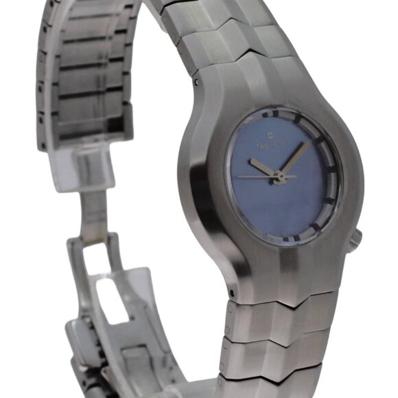Tag Heuer Women's 29mm Alter Ego Blue MOP Dial Swiss 100M Watch Reference WP1312 - Picture 3 of 9